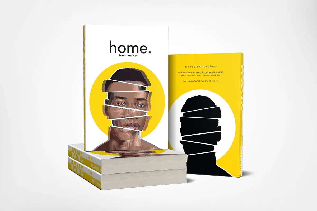 Redesigned bookcover for the novel by Toni Morrison : Home