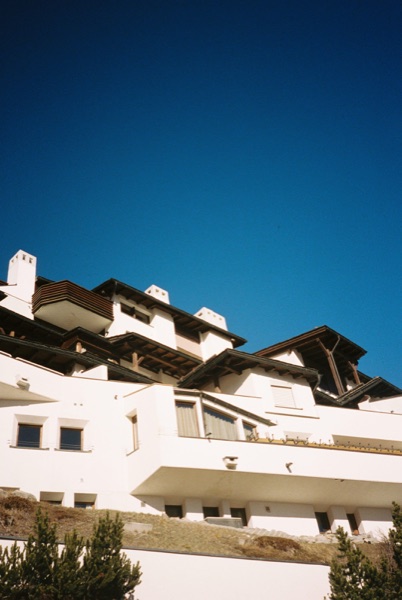 Film photo, St Moritz, Switzerland